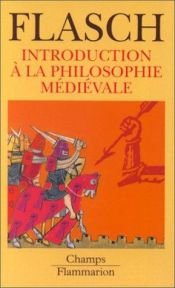 book cover of Introduzione alla filosofia medievale by Kurt Flasch