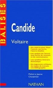 book cover of Candide, Voltaire by Michel Charpentier