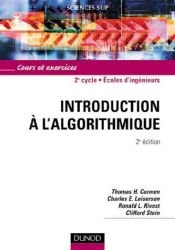 book cover of Introduction à l'algorithmique by Charles E. Leiserson|Clifford Stein|Ronald L. Rivest|Thomas H. Cormen