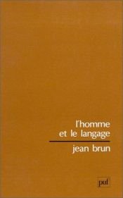 book cover of L'homme et le langage by Jean Brun
