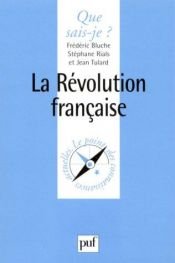 book cover of La Révolution Française by Jean Tulard