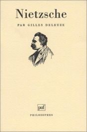 book cover of Nietzsche by جيل دولوز