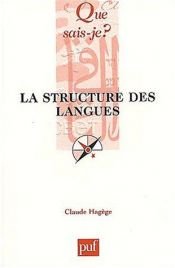 book cover of La structure des langues by Claude Hagege