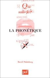 book cover of La Fonetica by Bertil Malmberg
