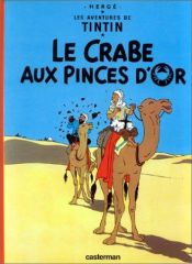 book cover of Le Crabe aux pinces d'or by Herge