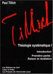 book cover of Theologie systematique t1 by Paul Tillich