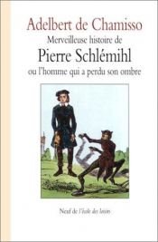 book cover of L'Etrange histoire de Peter Schlemihl by Adelbert von Chamisso