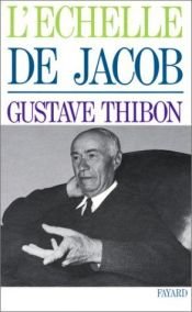 book cover of L'échelle de Jacob by Gustave Thibon