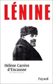 book cover of Lénine by Hélène Carrère d'Encausse