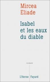 book cover of Isabel e as águas do diabo by Mircea Eliade