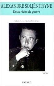 book cover of Récits de guerre by Alexandr Solženicyn