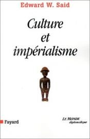 book cover of Culture et impérialisme by Edward Saïd