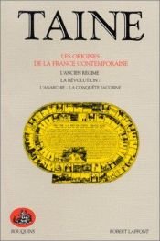 book cover of Les origines de la France contemporaine, tome 1 by イポリット・テーヌ