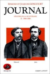 book cover of Journal des Goncourt, tome 2 by Jules de Goncourt