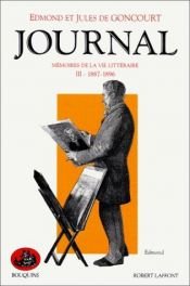 book cover of Journal des Goncourt, tome 3 by Jules de Goncourt