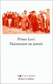 book cover of Maintenant ou jamais by Primo Levi