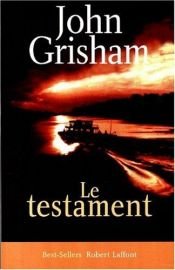 book cover of The Testament by John Grisham