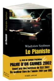 book cover of Le Pianiste by Władysław Szpilman