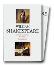 book cover of Tragédies : Edition bilingue anglais-français (coffret de 2 volumes) by William Shakespeare