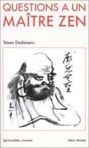 book cover of Questions to a Zen Master by Taisen Deshimaru