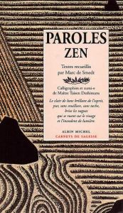 book cover of Paroles zen by Taisen Deshimaru