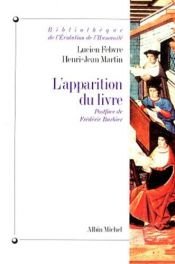 book cover of L'Apparition du livre by Collectif