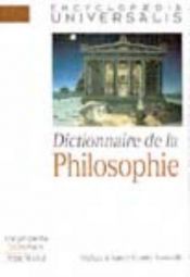 book cover of Dictionnaire de la philosophie by Collectif