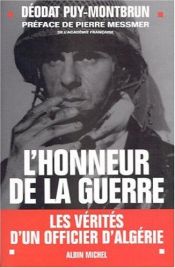 book cover of L'honneur de la guerre by Déodat du Puy-Montbrun