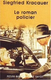 book cover of Il romanzo poliziesco: un trattato filosofico by Siegfried Kracauer