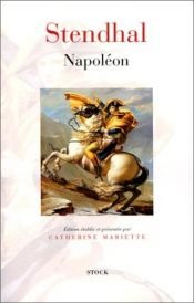book cover of Vie de Napoleon by Stendāls