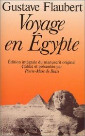 book cover of Voyage en Égypte by Gustave Flaubert