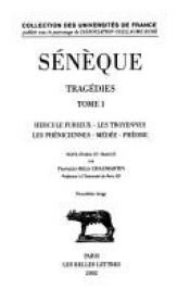 book cover of Sénèque : Tragédies, tome 1 by Sénèque