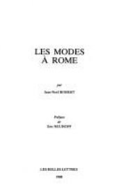 book cover of Les modes à Rome (Essais by Jean Noël Robert