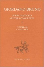 book cover of Oeuvres complètes, tome 1 : Le Chandelier by Giordano Bruno