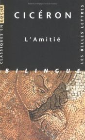 book cover of L'amitié by Cicéron