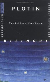 book cover of Troisième ennéade by Plotin