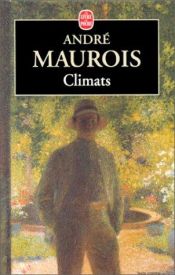 book cover of Climats Roman by André Maurois