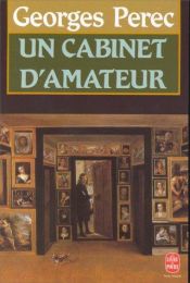 book cover of El gabinete de un aficionado by Georges Perec