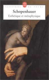 book cover of Esthétique et métaphysique by آرثر شوبنهاور