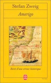 book cover of Amerigo : récit d'une erreur historique by Stefan Zweig