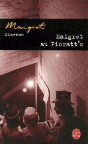 book cover of Maigret au 'Picratt's' by Georges Simenon