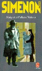 book cover of Maigret and the Nahour Case (Helen & Kurt Wolff Book) by Georges Simenon