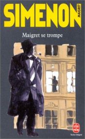 book cover of Simenon: Maigret's Mistake by Жорж Сименон