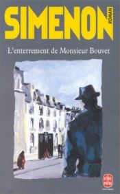 book cover of De begrafenis van meneer Bouvet by 조르주 심농