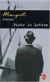 book cover of Pietr-Le-Letton by Georges Simenon