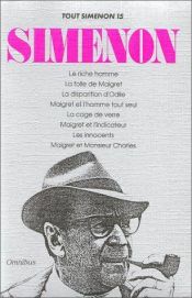 book cover of The Glass Cage by Georges Simenon
