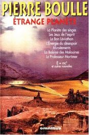 book cover of Etrange planete by Pierre Boulle