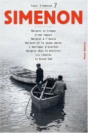 book cover of Tout Simenon, tome 7 by ז'ורז' סימנון