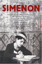 book cover of Tout Simenon centenaire, tome 10 by Žoržs Simenons