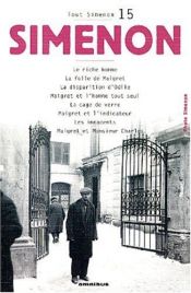book cover of Tout Simenon centenaire, tome 15 by Žoržs Simenons